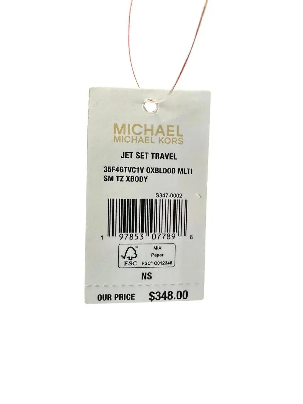 Michael Kors Jet Set Travel Small TZ Crossbody Bag